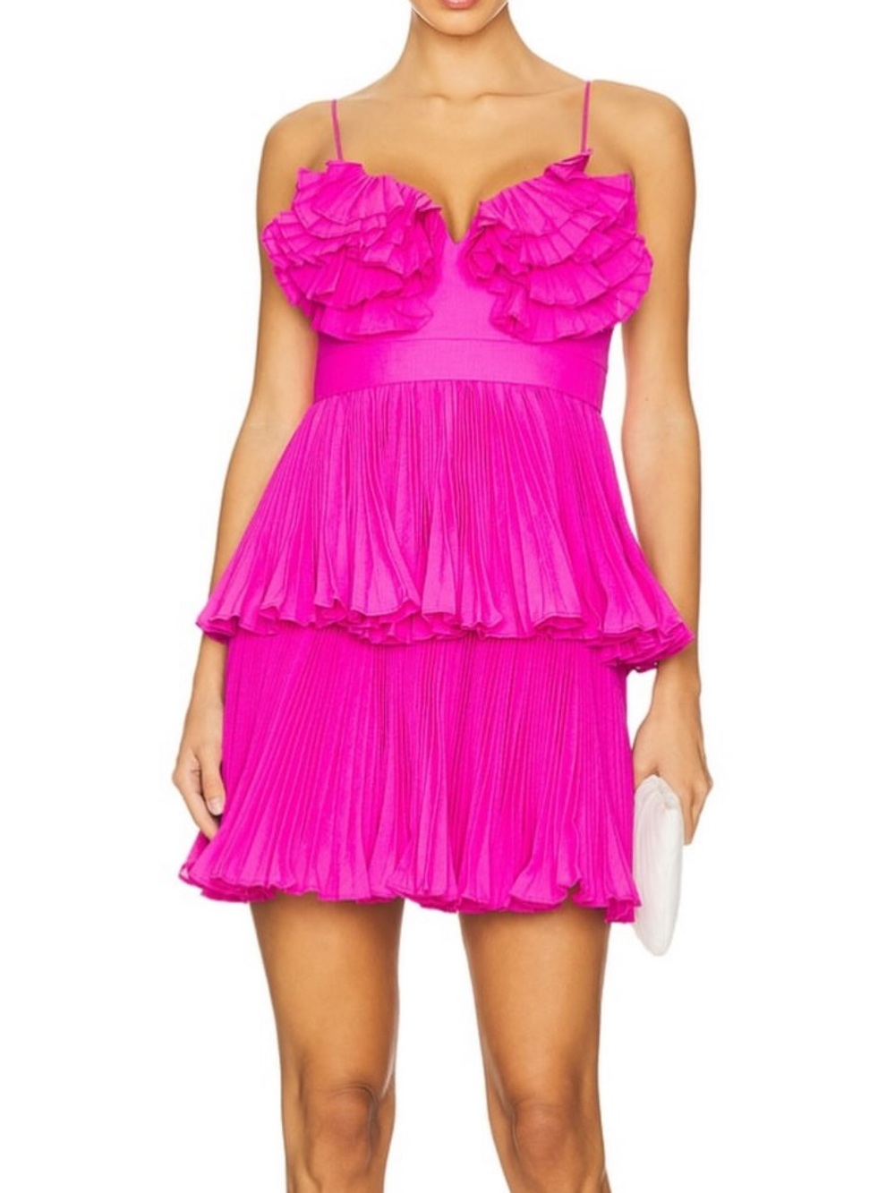 Acler Griffith Ruffled Mini Dress